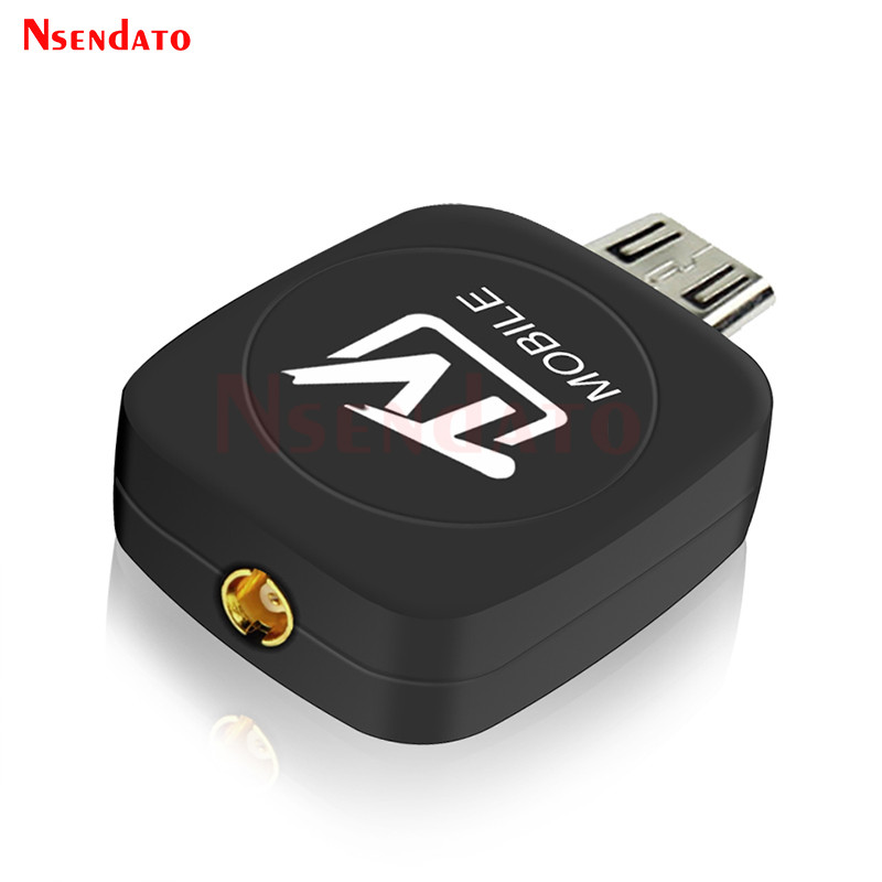 Mini Micro USB DVB DVB-T Digital Mobile TV Tuner Receiver Stick Dongle With Digital Antenna For