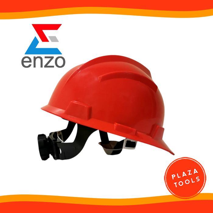 Helm Proyek Safety Enzo Putar Fasttrack - Safety Helm Enzo Putih Kunin