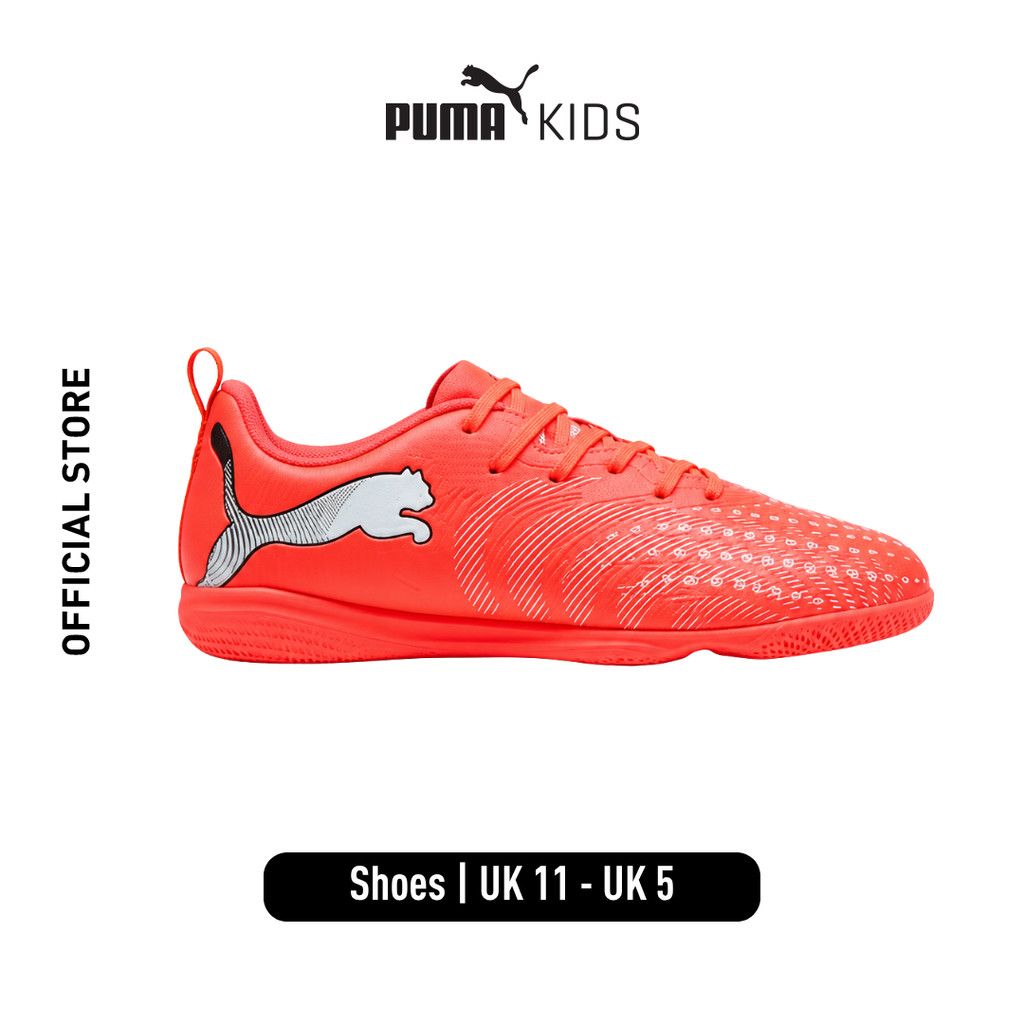 PUMA Future 9 Play It Jr 10892701 - Sepatu Futsal Anak (Pink)