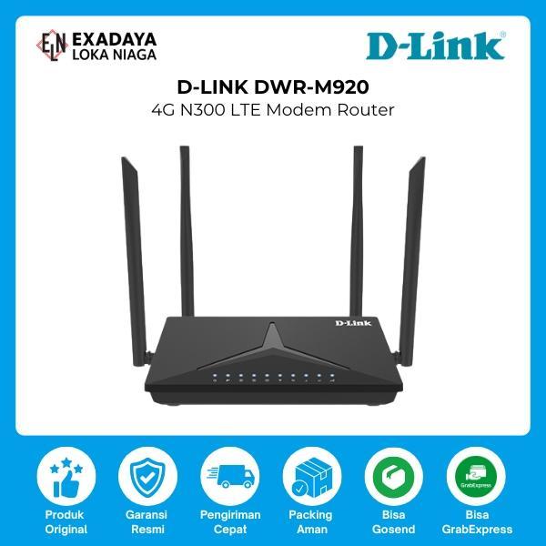 D-Link DWR-M920 , 4G N300 LTE Modem Router ( Pengganti DWR-920 )