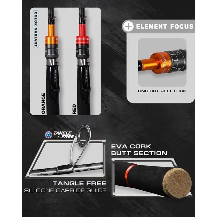 Shikari - Joran Atom Carbon Solid - Joran Pancing