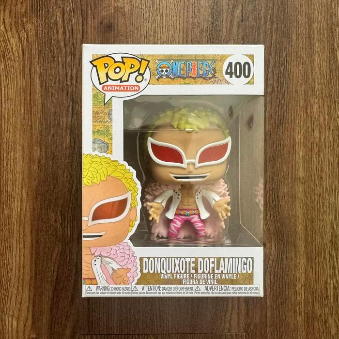 HOT SALE FUNKO POP ANIMATION ONE PIECE - DONQUIXOTE DOFLAMINGO #400 TERMURAH