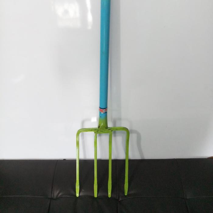Sekop Garpu Baja Gagang Besi untuk Menggali dan Meratakan Tanah - Ukuran Lebar 21 cm Panjang 90 cm