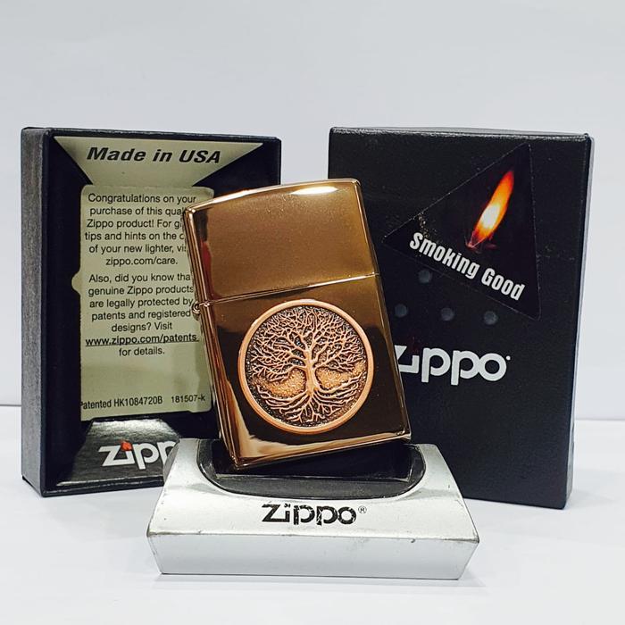 Zippo 49638 Tree Of Life Emblem