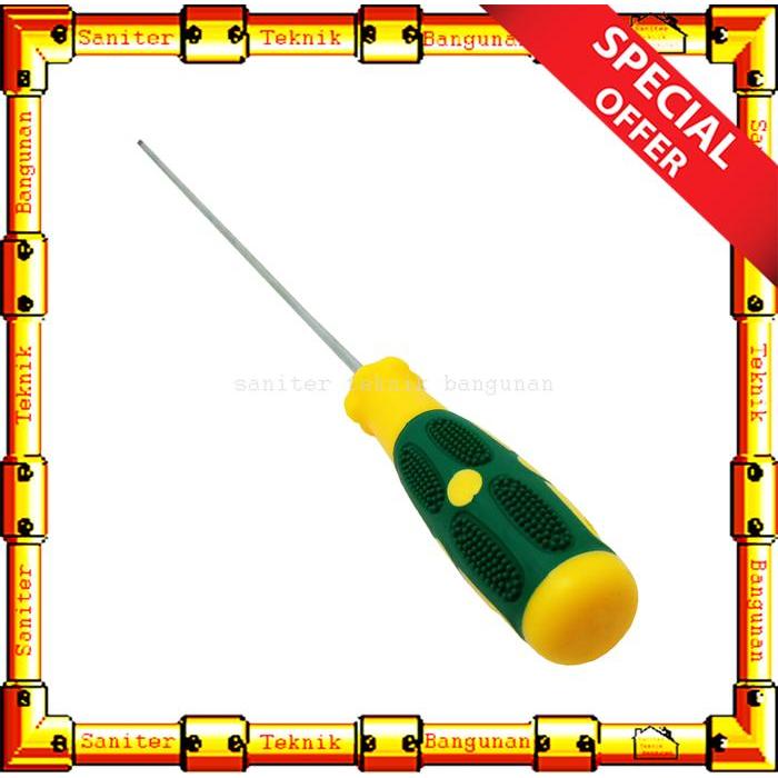 NEW Obeng Plus Panjang 12 Inch Obeng Setting Kecil Obeng Radio Magnet