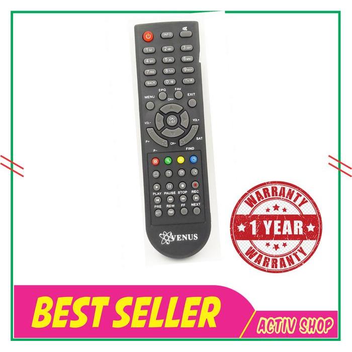 Remote Receiver Parabola Venus Hd