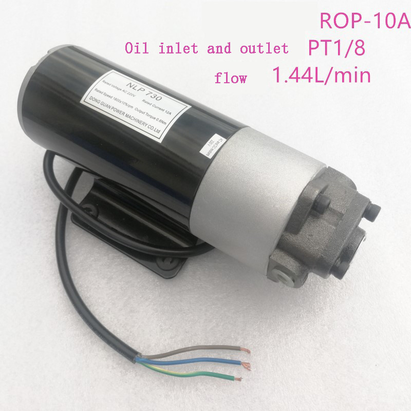 DC 12V/24V AC 220V DIESEL OIL PUMP ELECTRIC HYDRAULIC PUMP SMALL DC OIL PUMP MICRO GEAR PUMP GEAR
