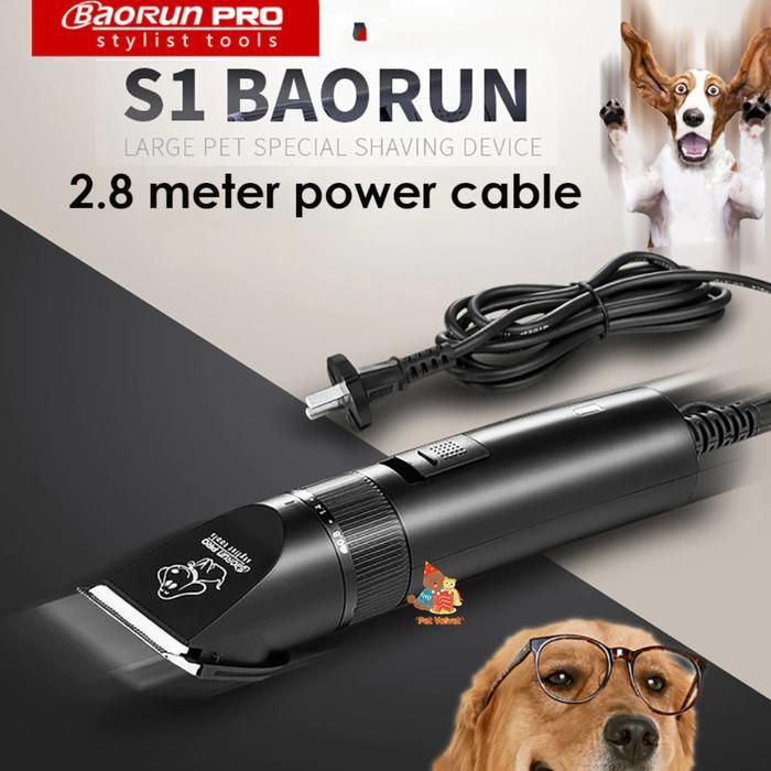 BAORUN PRO ALAT CUKUR ELEKTRIK BULU BINATANG PET DOG CLIPPER - S1