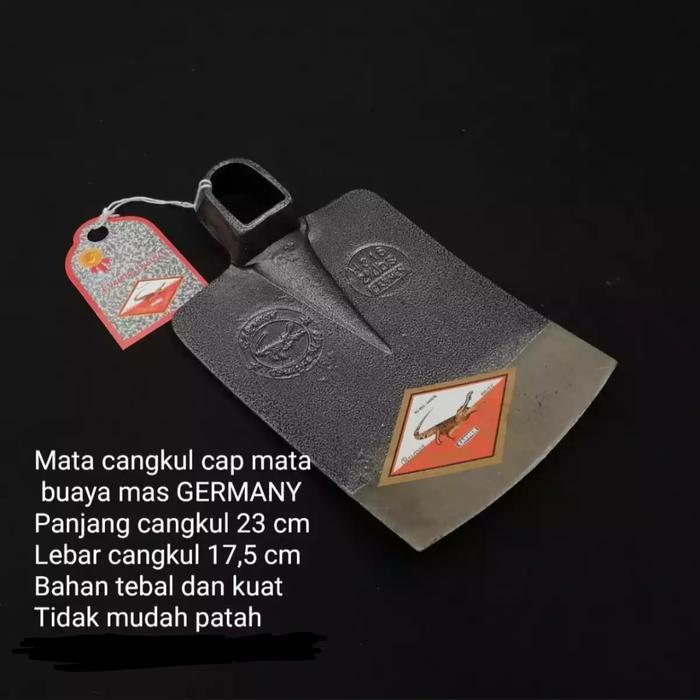 Cangkul Cap Mata Mas Buaya Germany Original