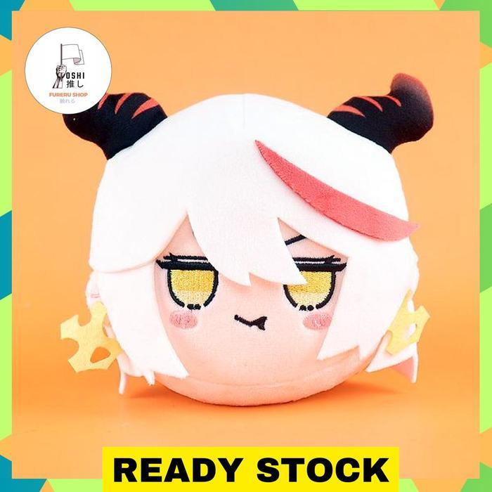HOT SALE AZUR LANE AGIR Q VERSION CHARACTER HEAD PLUSH (12X13CM) TERMURAH