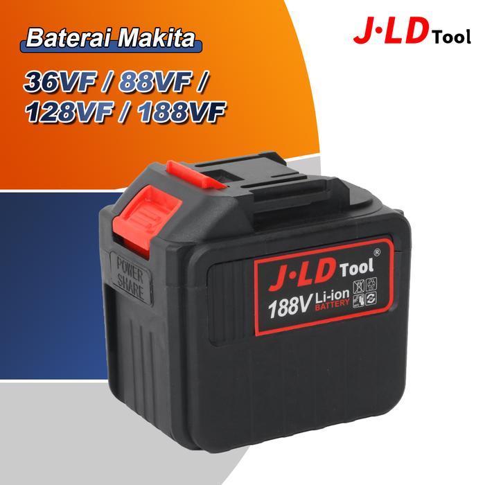 Krisbow Tools - Baterai Makita Kompatibel Dengan Impact Wrench, Bor Baterai, Dan Grinda Cordless
