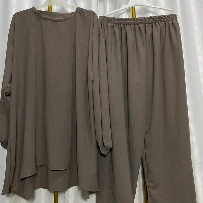 BOOM SALE BB 90-135KG Setelan Jumbo Bigsize LD 150 Murah DIANA Oversize Wanita Dewasa Wanita Kulot