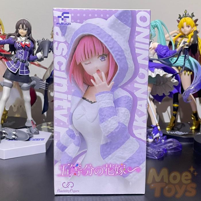 HOT SALE FUKUYA FASCINITY FIGURE - NINO NAKANO - CAT EARS / NEKOMIMI HOODIE - GOTOUBUN NO