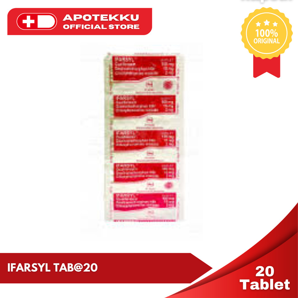 Ifarsyl Obat Pereda Batuk Kering & Alergi (20 Tablet)