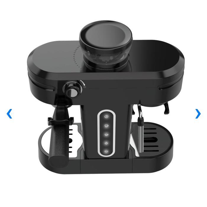 Acepresso Coffee Maker Espresso Dengan Grinder - Hitam
