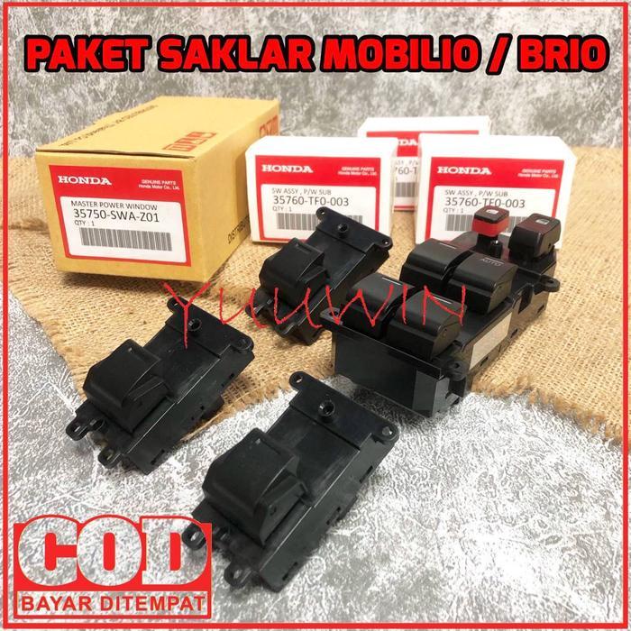 Paket Saklar Power Window Mobilio - Switch Saklar Power Window Brio
