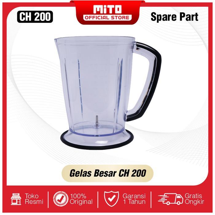 SPARE PART MITOCHIBA Food Chopper CH200 - Gelas - Tutup Gelas - Pisau