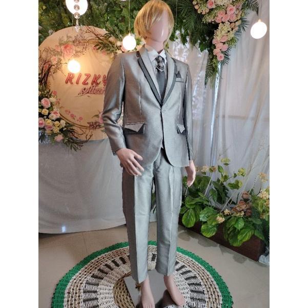Beskap Payet Akad/Jas Pria/Baju Pengantin Pria Akad Diskon Sell