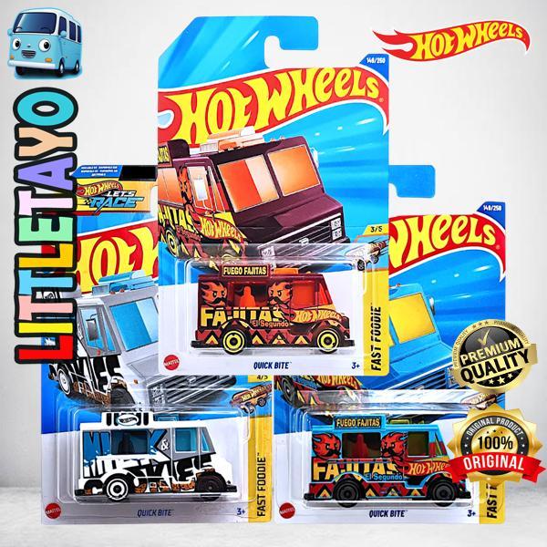 HOTWHEELS QUICK BITE ICE CREAM FOOD TRUCK 2020 BIRU