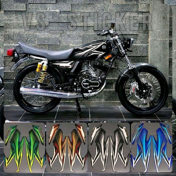 STRIPING LIST STANDART RX KING 2005 Motorcycle