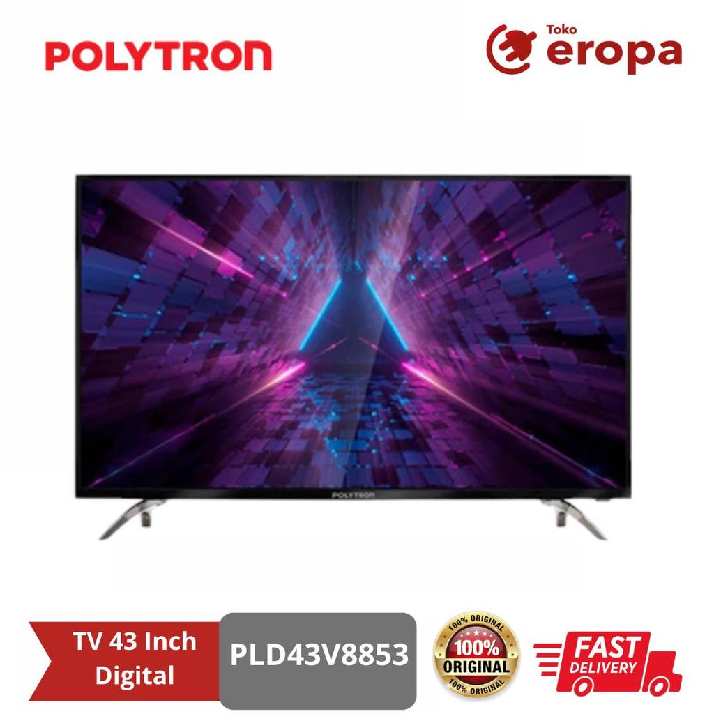TV 43 Inch Digital Polytron PLD43V8853