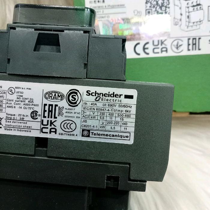 Kontaktor Schneider Lc1D25M7 220Vac,Lc1D25Q7 380Vac,Lc1D25F7 110Vac,Lc1D25E7 48Vac,Lc1D25B7