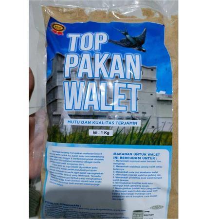 TOP PAKAN WALET MANTAP PAKAN WALET MEREK TOP PAKAN WALET 1KG / TOP PAKAN WALET 1KG TAHAN LAMA DAN