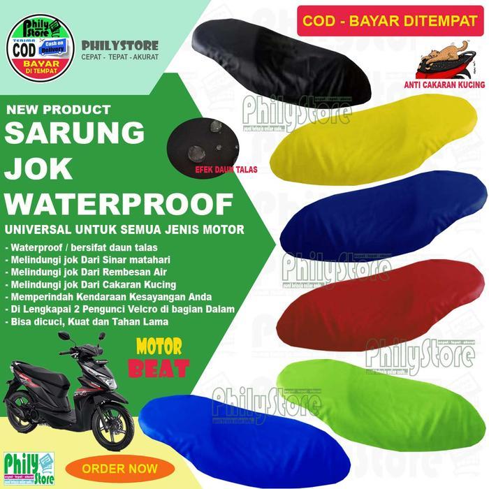 "New" Cover Jok Sarung Jok Motor Vario 110 125 150 160 Spacy Beat Anti Air