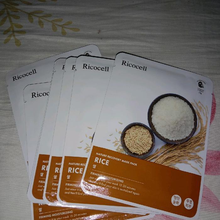 sheet mask korea merek ricocell