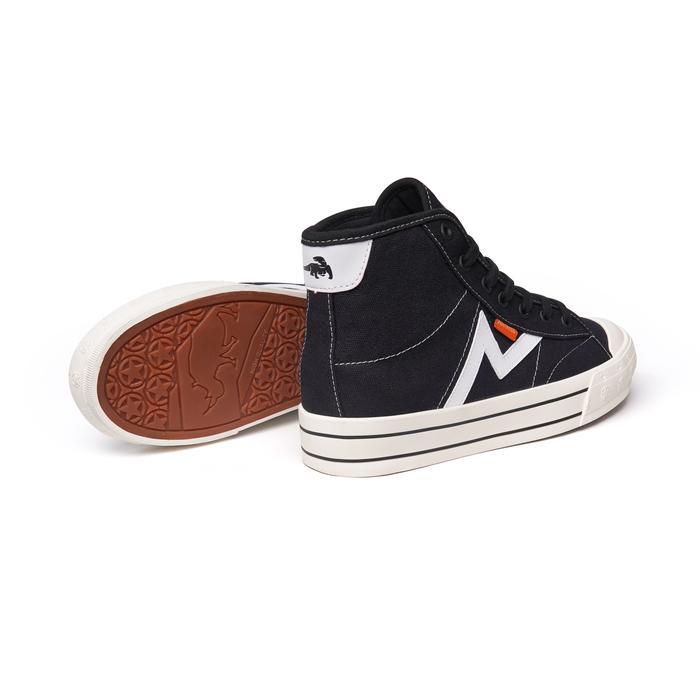 Prayer Kids Unisex Sepatu Sneakers Kanvas Tinggi Hitam Putih Fashion Unisex Pria Wanita Sepatu Sneak