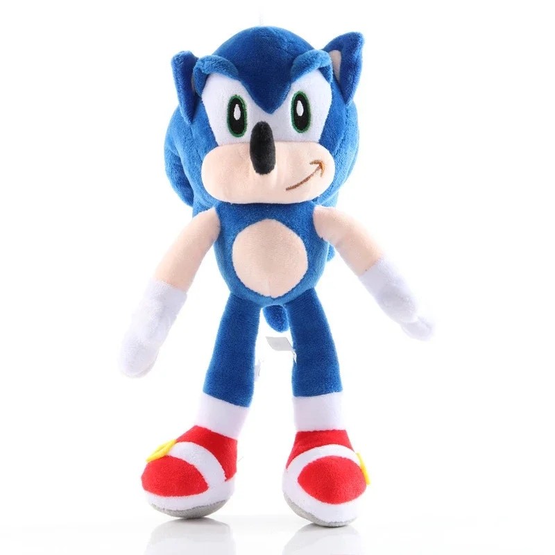 20~28cm Sonic 6 Styles Hedgehog Plush Toy Amy Knuckles Tail Plush Doll Cute Soft Stuffed Plush Doll