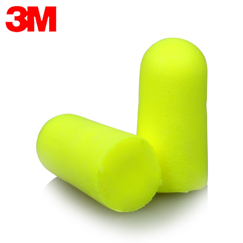 3M Noise-Canceling Earplugs Foam Noise Protection Sleep Industrial Noise Reduction Soundproofing