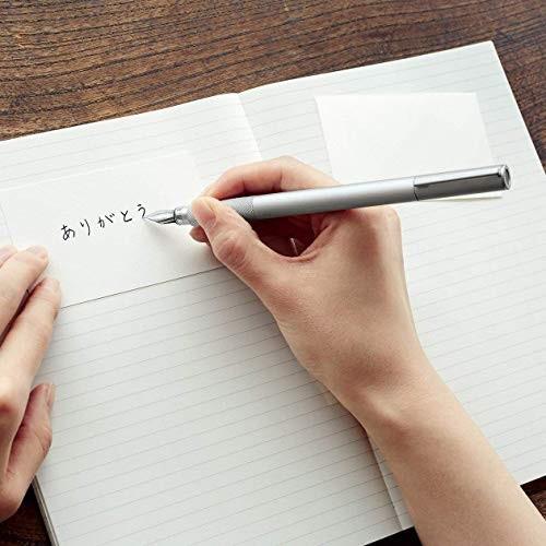 Muji Aluminum Fountain Pen - Pulpen Kaligrafi / Calligraphy Pen