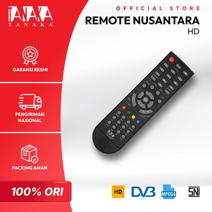 Tanaka Remote Nusantara Hd Universal Remote Khusus Set Top Box Receiver Tv Digital T2 Pasti Promo