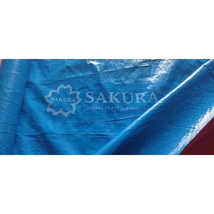 (READY STOCK) TERPAL A5 SAKURA 4X10 METER TERPAL 4X10 METER BAHAN A5 SAKURA