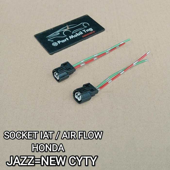 SOKET SOCET SENSOR IAT HONDA JAZZ NEW CITY STREAM QUALITY