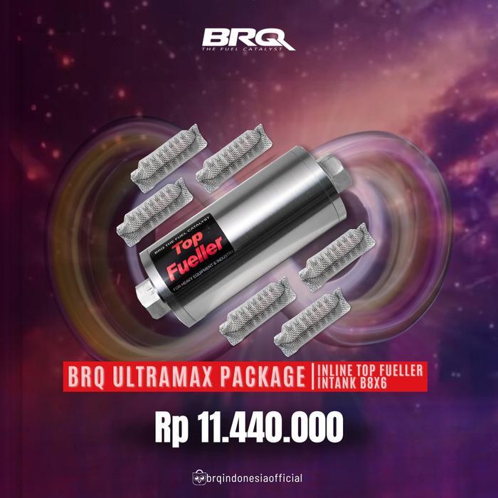 BRQ Ultra MAX Package - Katalis Bahan Bakar untuk Mobil Diesel AMAN isi biosolar B50