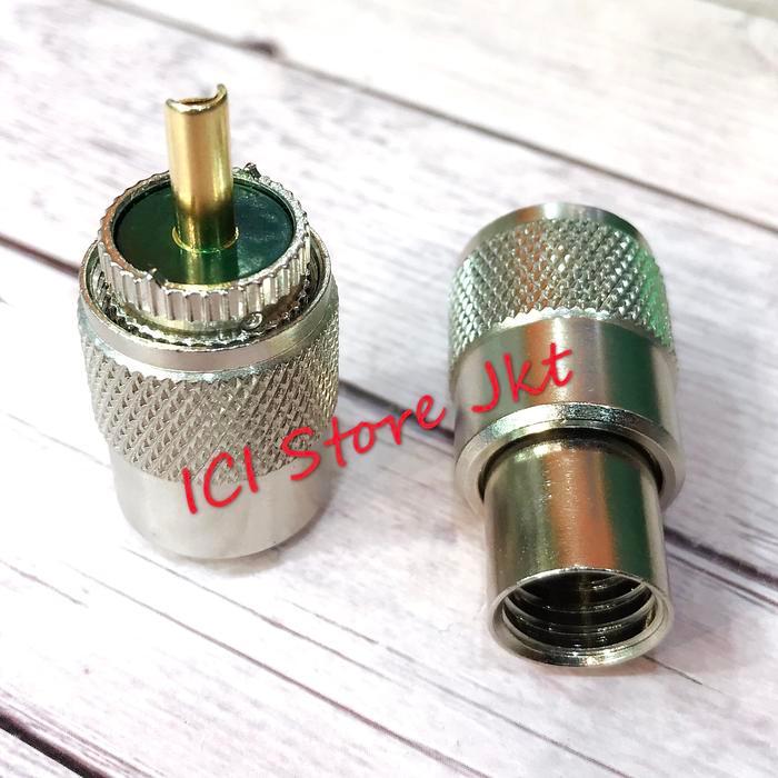 Ada Stok Konektor PL RG 8 / konektor kabel RG8