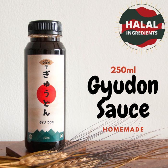Saus Gyudon Masakan Jepang Homemade Tanpa MSG dan Pengawet, Kemasan 250ml, Bumbu Dapur Oishi