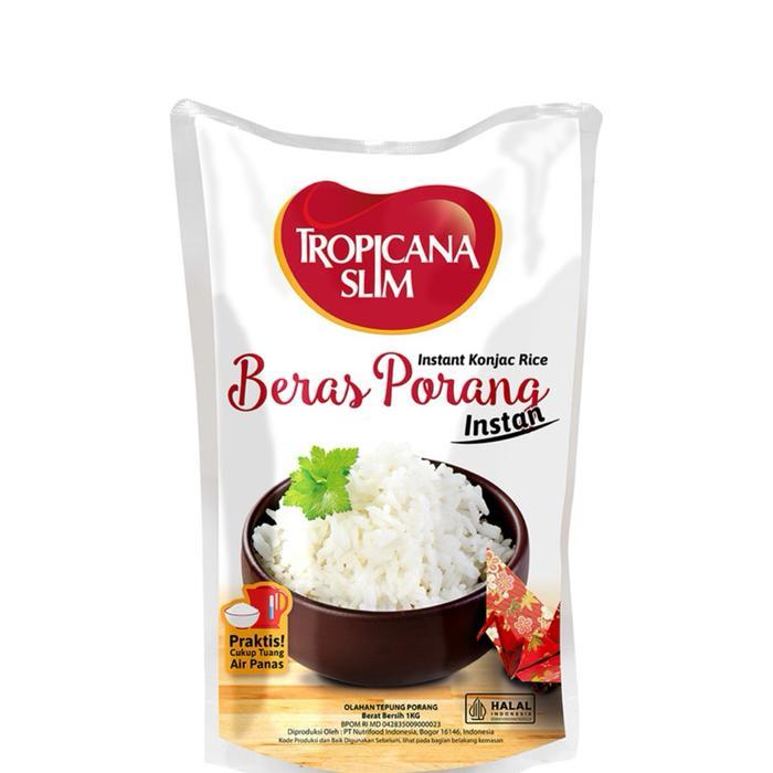 Premium Tropicana Slim Beras Porang Instan 1Kg 1000G Original Tropicana Slim Promo Rice Beras