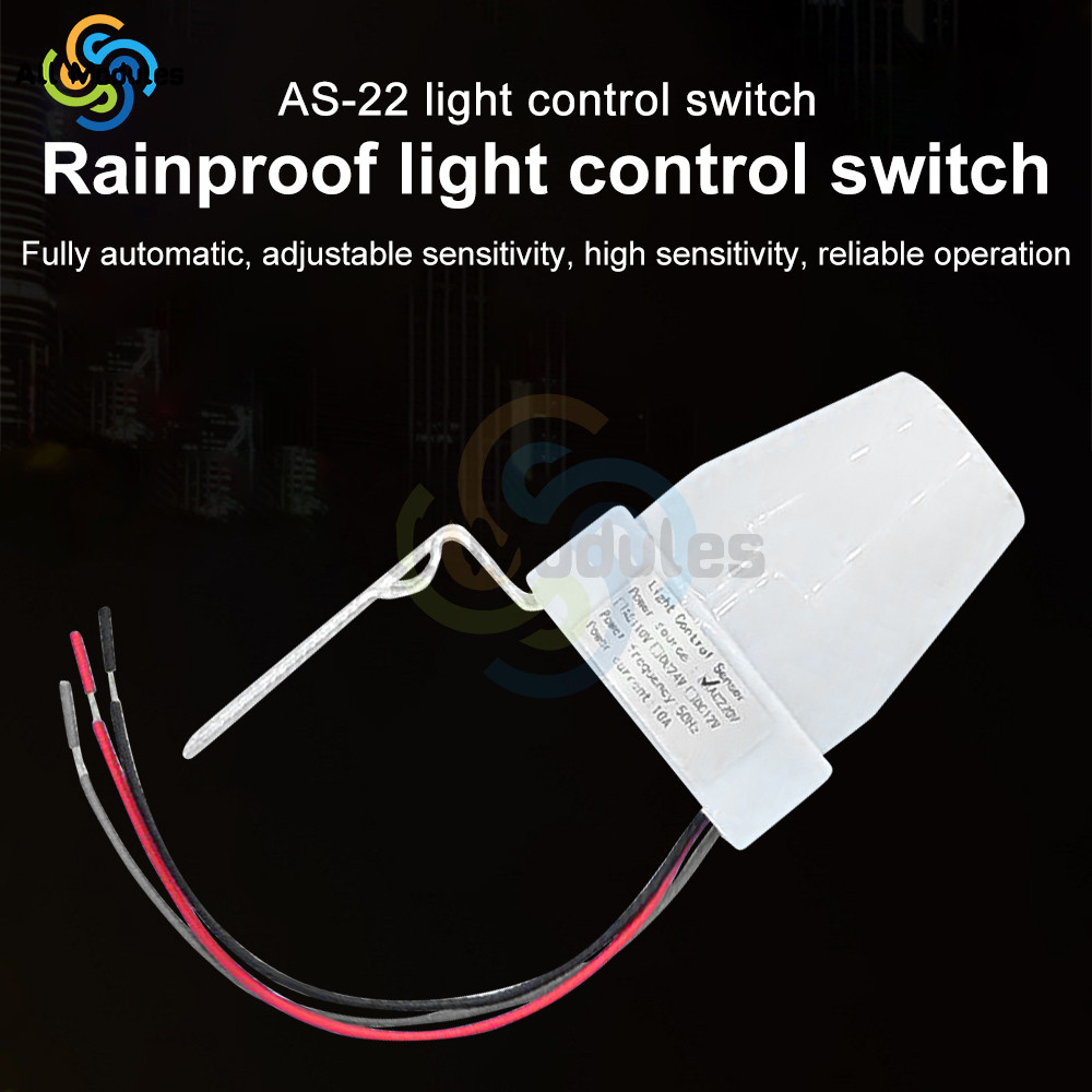Automatic On Off Adjustable Street Light Photoswitch Photocell Sensor Switch Photo Control Sensor
