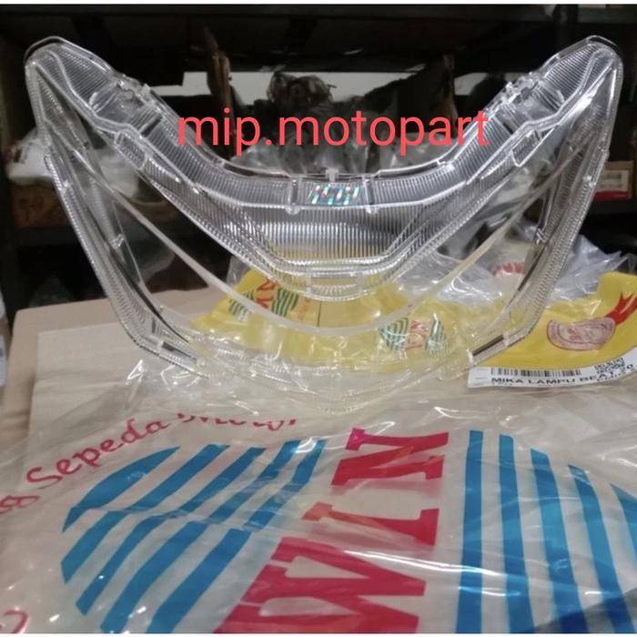 Mika Kaca Lampu Depan Beat All New Led Deluxe Tahun 2020-2021-2022-2023 Berkualitas Projie