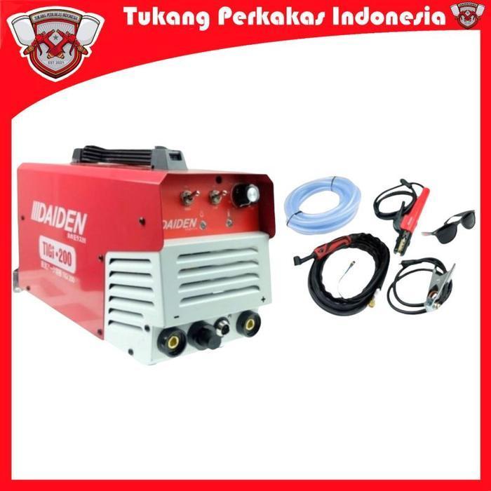 DAIDEN MESIN LAS ARGON TIGI 200 TRAFO LAS ARGON TIG 200 TRAVO LAS