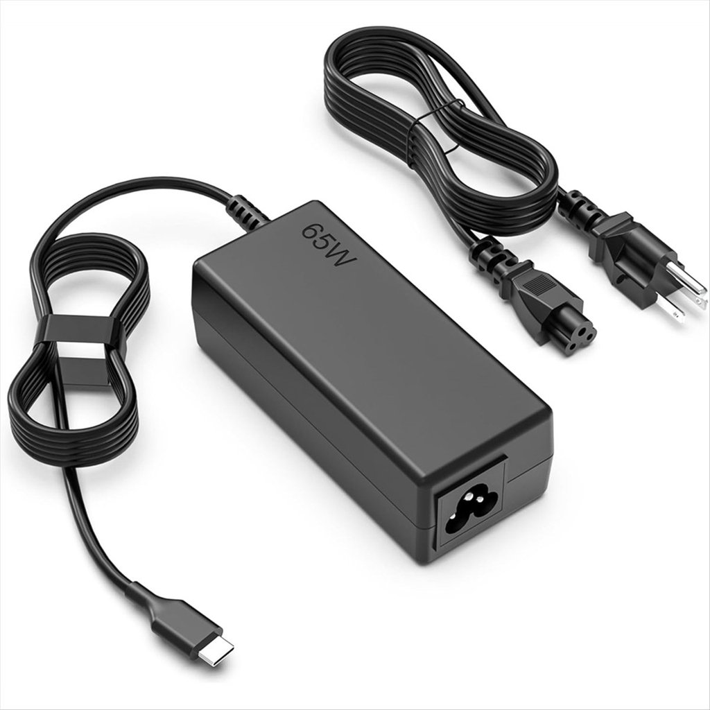 65W USB C Laptop Charger AC Adapter Replacement for Laptop Charger, /Yoga/Chromebook,T480 T480S US
