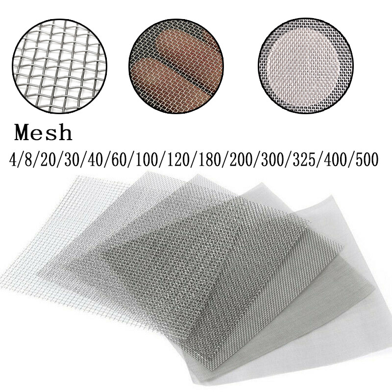 1pcs 4-500mesh Stainles steel mesh Mesh Filtration mesh Woven Wire