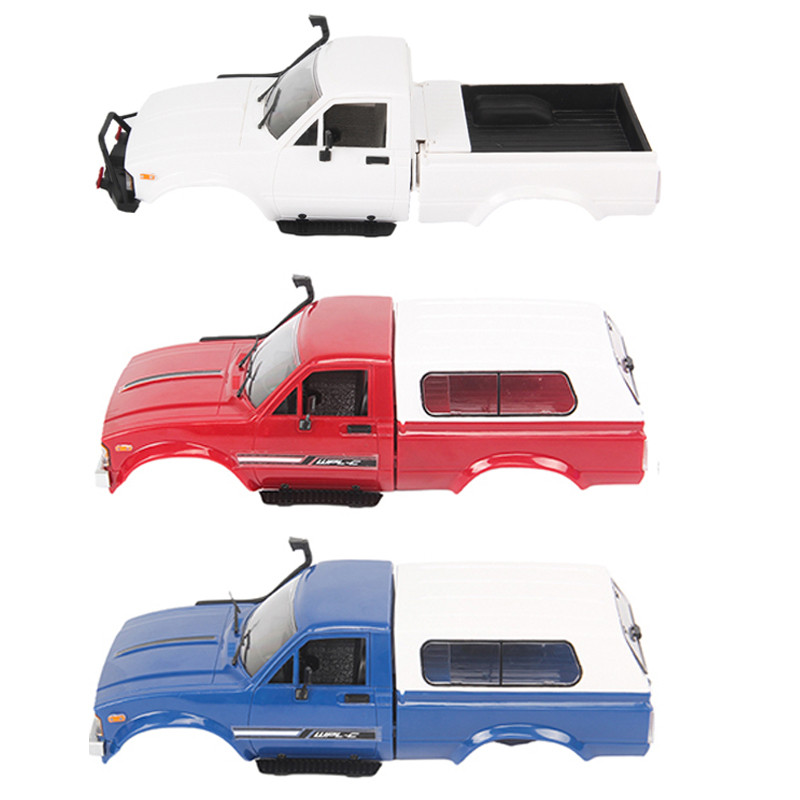 RC Car Body Shell assembly DIY Parts Kit Replacement For 1/16 WPL C24