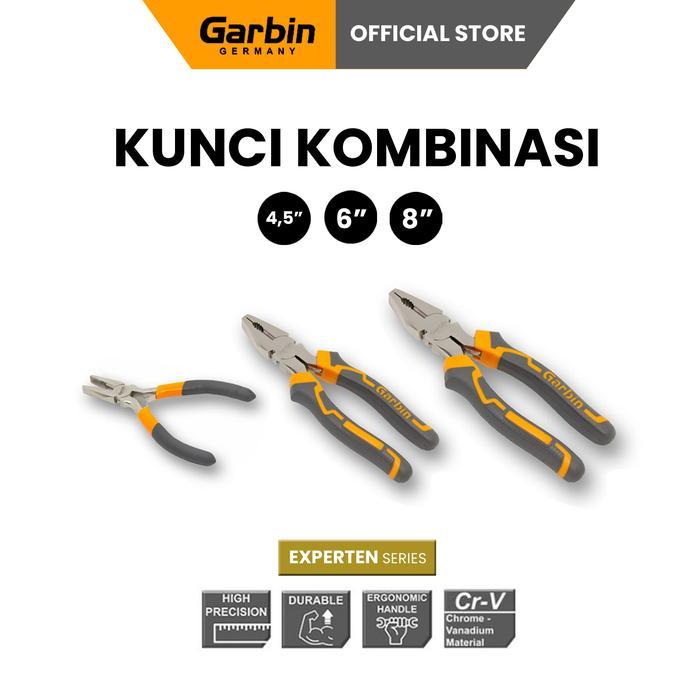 Tang Kombinasi Garbin 4.5 Inch 8 Inch Seri Experten Bergaransi