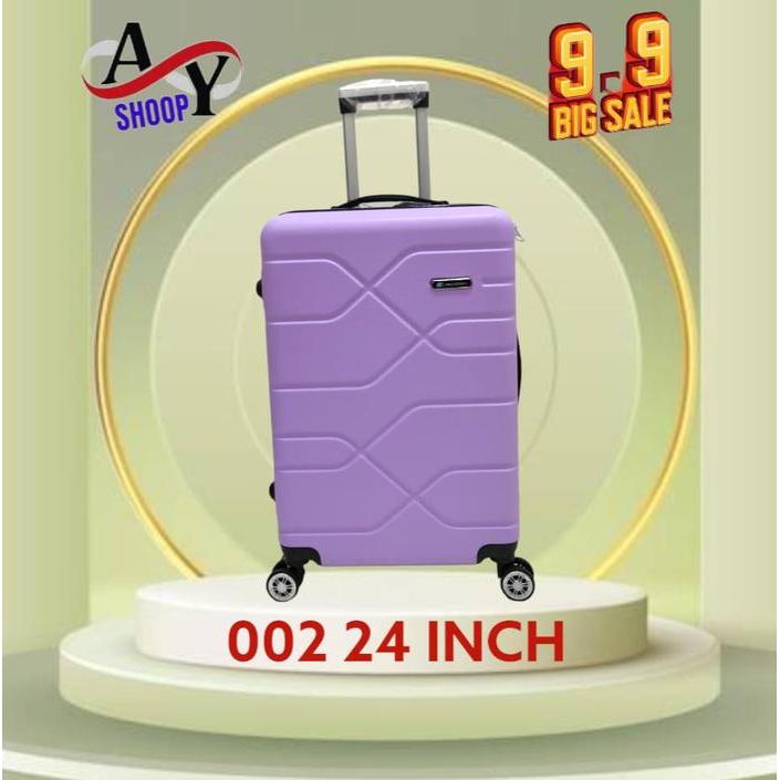 Koper 24 Inch Koper Polo Geneva koper Jumbo Koper Original 002 4 Roda 360 Rotasi Anti Pecah Ringan