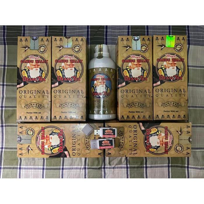 Candu Walet Cap Orang Tua Original 500Ml (Bonus Sp St Si) Tbk
