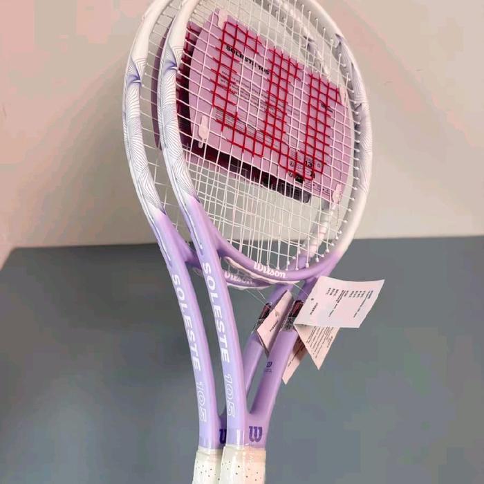Raket Tennis Wilson Tennis Racquet Soleste Se Raket Wilson Lilac Ungu #Gratisongkir